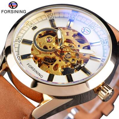 Forsining Mens Casual Sport Watch Genuine Leather Top Brand Luxury Army Military Automatic Mens Wrist Watch Skeleton Clock
Forsining Mens Casual Sport Watch Genuine Leather Top Brand Luxury Army Military Automatic Mens Wrist Watch Skeleton Clock