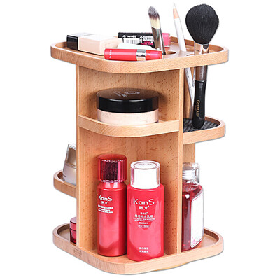 TRNFA TN-M660 Wooden Rotating Cosmetic Storage Box Desktop Storage Shelf Skin Care Box Storage Cabinet Finishing Box Solid Wood Multi-layer Dressing Case Display Shelf
TRNFA TN-M660 Wooden Rotating Cosmetic Storage Box Desktop Storage Shelf Skin Care Box Storage Cabinet Finishing Box Solid Wood Multi-layer Dressing Case Display Shelf