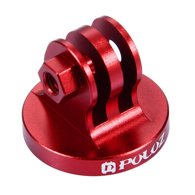 PULUZ PU145 Aluminum Tripod Mount 14 Inch Screw Hole Adapter Monopod Head for Mini Sport Action Cameras Accessories Red
PULUZ PU145 Aluminum Tripod Mount 14 Inch Screw Hole Adapter Monopod Head for Mini Sport Action Cameras Accessories Red