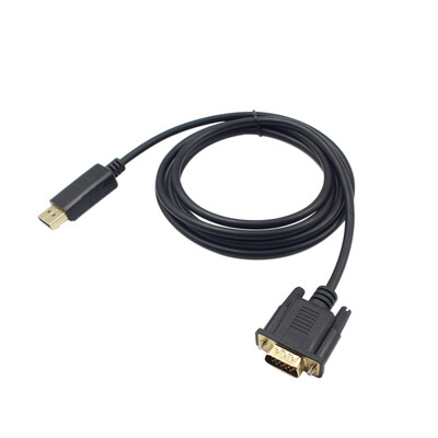 18M Male Display Port DP to VGA Male Adapter Cable Converter 1080P Video Cable for Projector DTV TV HDVD Player Black
18M Male Display Port DP to VGA Male Adapter Cable Converter 1080P Video Cable for Projector DTV TV HDVD Player Black
