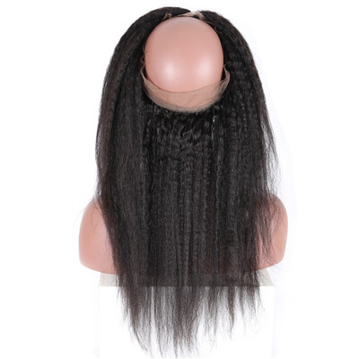 360 Lace Frontal Closure With Baby Hair Kinky Straight Brazilian Remy Hair Pre Plucked Natural Hairline Free Part Closure Dolago
360 Lace Frontal Closure With Baby Hair Kinky Straight Brazilian Remy Hair Pre Plucked Natural Hairline Free Part Closure Dolago