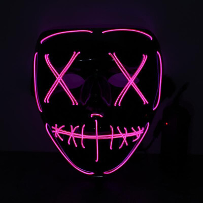 Adults Halloween Green LED Light Up Mask Halloween Costume Supplies for Festival Masquerade Cosplay Party Performance
Adults Halloween Green LED Light Up Mask Halloween Costume Supplies for Festival Masquerade Cosplay Party Performance