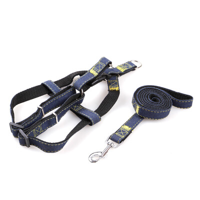 Pet Dog 12m Leash & Adjustable Harness Set Heavy Duty Denim Pet Leash Belt Traction Rope for SmallMediumLarge Dogs for Daily Tr
Pet Dog 12m Leash & Adjustable Harness Set Heavy Duty Denim Pet Leash Belt Traction Rope for SmallMediumLarge Dogs for Daily Tr