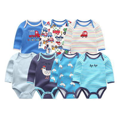 7PCS Long Sleeve Cotton 0-12M Baby Boys Clothes Newborn Unicorn Print Baby Girls Clothes Cartoon Bodysuits One-Pieces Babywear
7PCS Long Sleeve Cotton 0-12M Baby Boys Clothes Newborn Unicorn Print Baby Girls Clothes Cartoon Bodysuits One-Pieces Babywear