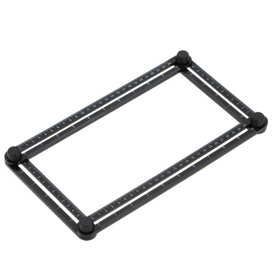 Multi-Angle Ruler Template Tool Measures All Angles Forms Angle-izer for Handymen Builders Craftsmen Repetitive Spacing
Multi-Angle Ruler Template Tool Measures All Angles Forms Angle-izer for Handymen Builders Craftsmen Repetitive Spacing