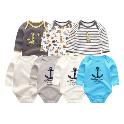 7PCS Long Sleeve Cotton 0-12M Baby Boys Clothes Newborn Unicorn Print Baby Girls Clothes Cartoon Bodysuits One-Pieces Babywear
7PCS Long Sleeve Cotton 0-12M Baby Boys Clothes Newborn Unicorn Print Baby Girls Clothes Cartoon Bodysuits One-Pieces Babywear