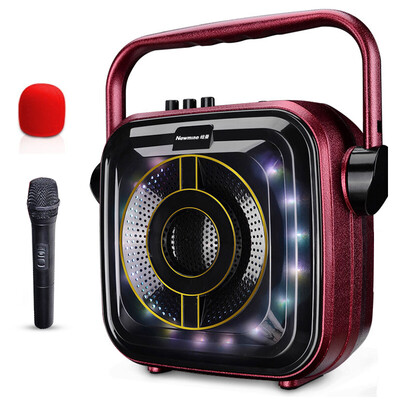 Newmine KW-202 Trolley Speaker Square Dance Audio Открытый портативный усилитель карт с беспроводным микрофоном Wine Red
Newmine KW-202 Trolley Speaker Square Dance Audio Открытый портативный усилитель карт с беспроводным микрофоном Wine Red