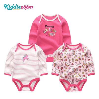 3PCS Babywear Clothing Sets Baby Girl Clothes Newborn Cotton Bodysuits Bebe Long Sleeve Baby Boy Clothes Rompers Unicorn Active
3PCS Babywear Clothing Sets Baby Girl Clothes Newborn Cotton Bodysuits Bebe Long Sleeve Baby Boy Clothes Rompers Unicorn Active