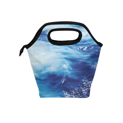 Lunch Tote Bag Blue Ocean Travel Picnic Insulated Lunch Handbags Portable Zipper Lunch Bag Box
Lunch Tote Bag Blue Ocean Travel Picnic Insulated Lunch Handbags Portable Zipper Lunch Bag Box