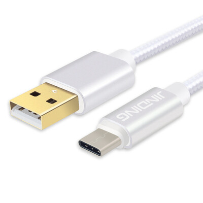 JINDING JD-U09 Type-c31 revolutions usb20 data cable charging line for music as millet 4c Meizu PRO5 a plus mobile phone 1 meter silver white 
JINDING JD-U09 Type-c31 revolutions usb20 data cable charging line for music as millet 4c Meizu PRO5 a plus mobile phone 1 meter silver white