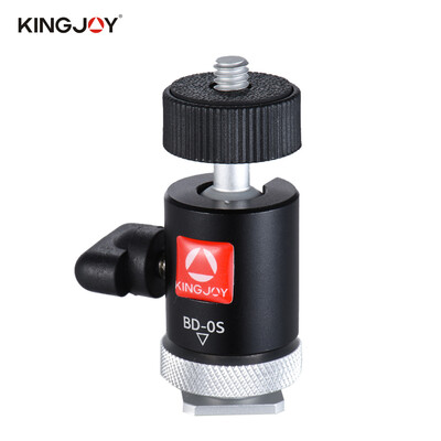 Kingjoy BD-0S Mini Ball Head Mount with Hot Shoe Adapter for LED Light Monitor Tripod DSLR Camera Camcorder Video Studio Photo
Kingjoy BD-0S Mini Ball Head Mount with Hot Shoe Adapter for LED Light Monitor Tripod DSLR Camera Camcorder Video Studio Photo