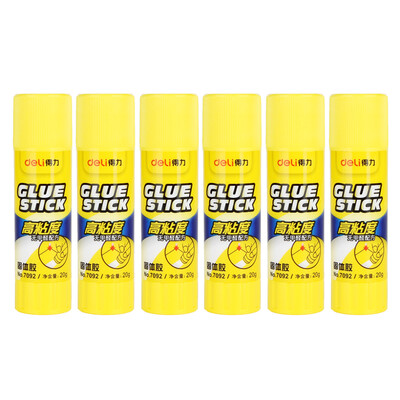Effective deli 6371 pvp formaldehyde-free high-viscosity solid glue 20g support 6 sets of equipment
Effective deli 6371 pvp formaldehyde-free high-viscosity solid glue 20g support 6 sets of equipment