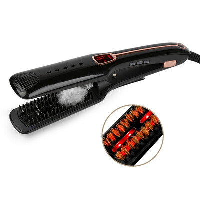 Hair Straightener Brush Multifunctional Hot Steam Spray Straight Hair Comb Infrared Negative Ion Hair care Salon Styling Tool
Hair Straightener Brush Multifunctional Hot Steam Spray Straight Hair Comb Infrared Negative Ion Hair care Salon Styling Tool