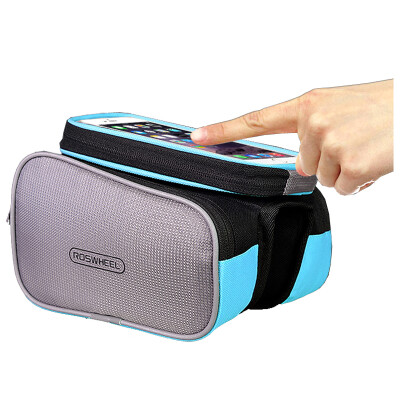 Music hyun (ROSWHEEL) bike on the tube package mountain bike touch screen mobile phone bag 12813D blue
Music hyun (ROSWHEEL) bike on the tube package mountain bike touch screen mobile phone bag 12813D blue