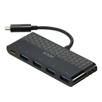 SSK Mulifunction Type-C to USB 30 4 Ports Hub 6 in 1 Adapter Male To Female HUB Converter with PD for MacBook Notebook Laptop Com
SSK Mulifunction Type-C to USB 30 4 Ports Hub 6 in 1 Adapter Male To Female HUB Converter with PD for MacBook Notebook Laptop Com