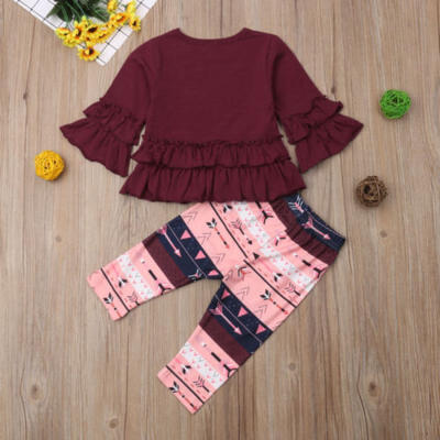 Toddler Kids Baby Girls Clothes Outfits Ruffle Tops DressFloral Pants Set 6M-4Y
Toddler Kids Baby Girls Clothes Outfits Ruffle Tops DressFloral Pants Set 6M-4Y