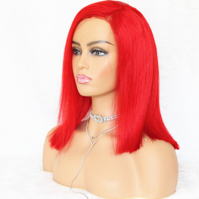 Red Color Full Lace Human Hair Wig Peruvian Virgin Hair Wig
Red Color Full Lace Human Hair Wig Peruvian Virgin Hair Wig