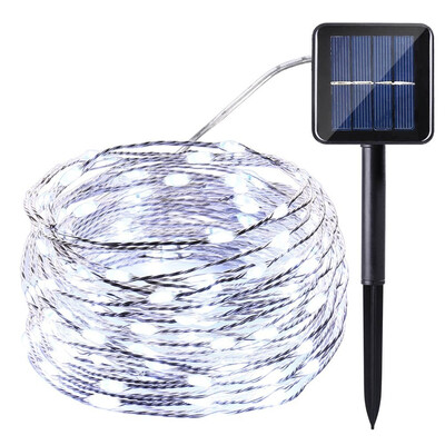 20M Solar LED String Light Waterproof LED Copper Wire String Holiday Outdoor Fairy Lights For Christmas Party Wedding Decoration
20M Solar LED String Light Waterproof LED Copper Wire String Holiday Outdoor Fairy Lights For Christmas Party Wedding Decoration