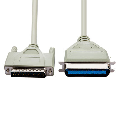 Jinghua (JH) 0715 DB25 pin serial port male 36P cable extension cable data signal cable for computer set-top box POS machine scanner, etc. 1.8 meters
Jinghua (JH) 0715 DB25 pin serial port male 36P cable extension cable data signal cable for computer set-top box POS machine scanner, etc. 1.8 meters