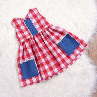 1-6T Toddler Kids Baby Girl Cotton Dresses Plaid & Checked Pocket Vintage Dress
1-6T Toddler Kids Baby Girl Cotton Dresses Plaid & Checked Pocket Vintage Dress