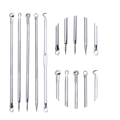 MyMei 5 Pieces Blackhead Extractor Acne Remover Needle Point Black Remove Blackheads
MyMei 5 Pieces Blackhead Extractor Acne Remover Needle Point Black Remove Blackheads