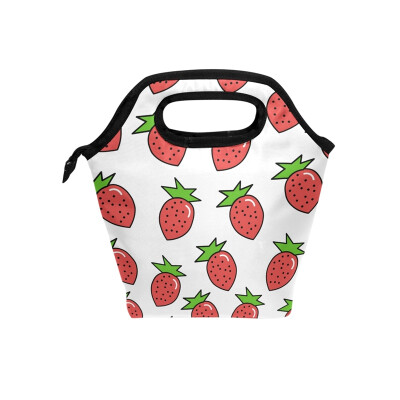 Red Strawberry Lunch Bag Tote Travel Picnic Insulated Handbags Portable Zipper Lunch Bag Box
Red Strawberry Lunch Bag Tote Travel Picnic Insulated Handbags Portable Zipper Lunch Bag Box