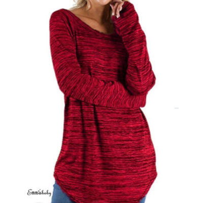 US Oversized Women Long Sleeve Solid Crew Neck Shirts Tops Blouse Tee Top M-3XL
US Oversized Women Long Sleeve Solid Crew Neck Shirts Tops Blouse Tee Top M-3XL