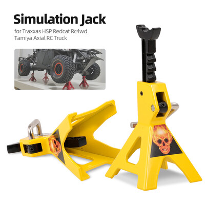 2pcs Simulation Metal 6 Ton Jack Stand Adjustable Height Decorate for Traxxas HSP Redcat Rc4wd D90 Tamiya Axial Scx10 Hpi
2pcs Simulation Metal 6 Ton Jack Stand Adjustable Height Decorate for Traxxas HSP Redcat Rc4wd D90 Tamiya Axial Scx10 Hpi