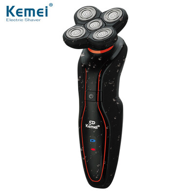 KM-6181 Heads Electric Washable Rechargeable Shaver Triple Blade Electric Shaving Razors Face Care 5D Floating
KM-6181 Heads Electric Washable Rechargeable Shaver Triple Blade Electric Shaving Razors Face Care 5D Floating