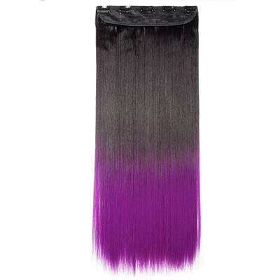 Ombre Synthetic Fiber Clips in on Hair Extension 34 Full Head One Piece 5 Clips Long Silky Curly Wavy
Ombre Synthetic Fiber Clips in on Hair Extension 34 Full Head One Piece 5 Clips Long Silky Curly Wavy