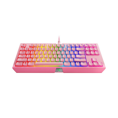 Razer BlackWidow Tournament Edition Chroma V2 Mechanical Gaming Keyboard RGB Backlight 87 Key Ergonomic Yellow Switch
Razer BlackWidow Tournament Edition Chroma V2 Mechanical Gaming Keyboard RGB Backlight 87 Key Ergonomic Yellow Switch