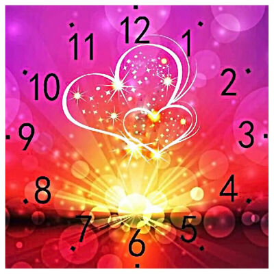 UpperX Full Square 5D Diy Daimond Painting Cross-stitch Clock Heart 3D Diamond Painting Rhinestones Paintings Embroidery
UpperX Full Square 5D Diy Daimond Painting Cross-stitch Clock Heart 3D Diamond Painting Rhinestones Paintings Embroidery