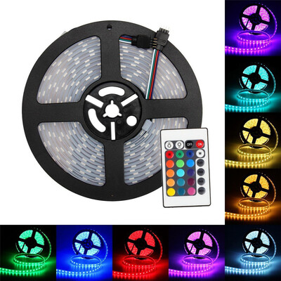 Ywxlight 5M 5050 72W Led Light Strip 24 Keys Remote Control 5A Adapter Ac 100 - 240V
Ywxlight 5M 5050 72W Led Light Strip 24 Keys Remote Control 5A Adapter Ac 100 - 240V