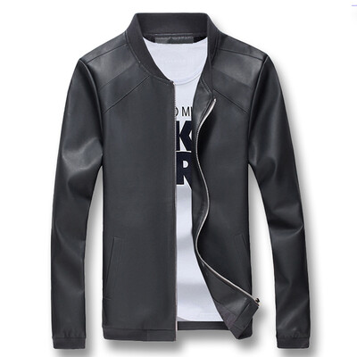 Fashion Men PU Jackets Autumn 2016 Winter Men Leather Coats Slim Fits Mens Casual Coats Jackets Plus Size Hot Sale 4 Colors
Fashion Men PU Jackets Autumn 2016 Winter Men Leather Coats Slim Fits Mens Casual Coats Jackets Plus Size Hot Sale 4 Colors