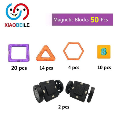 50pcs Magic Building Block Magnetic Toys Preschool Skills Educational Game Construction Stacking Sets Magnetic Blocks Bricks
50pcs Magic Building Block Magnetic Toys Preschool Skills Educational Game Construction Stacking Sets Magnetic Blocks Bricks