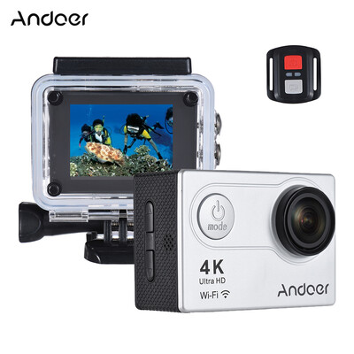 Andoer AN6000 4K 16MP WiFi Action Sports Camera 1080P Ultra HD with Remote Control 2" LCD 170° Wide Angle Lens Support 4X Zoom Di
Andoer AN6000 4K 16MP WiFi Action Sports Camera 1080P Ultra HD with Remote Control 2" LCD 170° Wide Angle Lens Support 4X Zoom Di