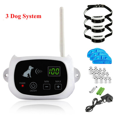 Wireless Electric Dog Pet Fence Containment System Transmitter Collar Waterproof
Wireless Electric Dog Pet Fence Containment System Transmitter Collar Waterproof