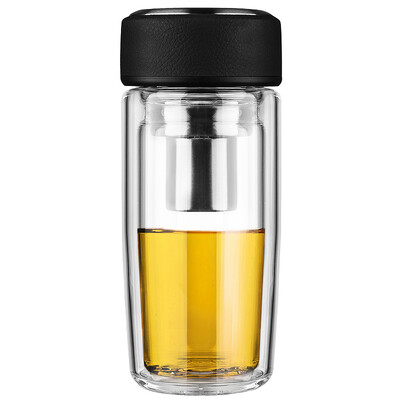 Vientiane WANXIANG V17 405ML double heat-resistant creative glass business men&women with filter cups fashion portable round belly cup cold black
Vientiane WANXIANG V17 405ML double heat-resistant creative glass business men&women with filter cups fashion portable round belly cup cold black