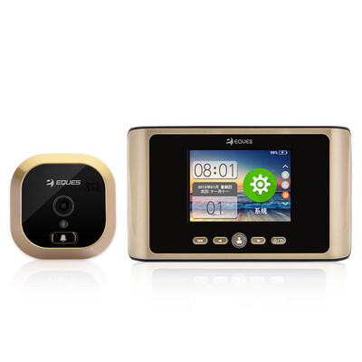 Eques Visual doorbell intelligent WIFI remote monitoring automatically detects the cats eye
Eques Visual doorbell intelligent WIFI remote monitoring automatically detects the cats eye