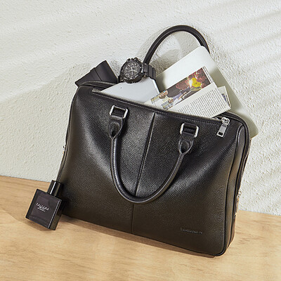 BOSTANTEN business briefcase mens first layer cowhide handbag new office computer bag B1183011 black
BOSTANTEN business briefcase mens first layer cowhide handbag new office computer bag B1183011 black