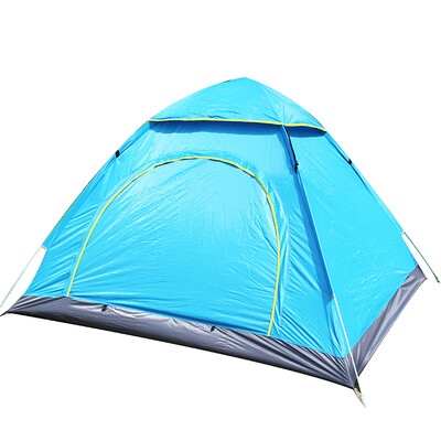 Fei Lai Shi FEIRSH outdoor automatic speed throwing multi-person beach tent 2-3 casual rainproof camping tent FT06 suit a light blue
Fei Lai Shi FEIRSH outdoor automatic speed throwing multi-person beach tent 2-3 casual rainproof camping tent FT06 suit a light blue