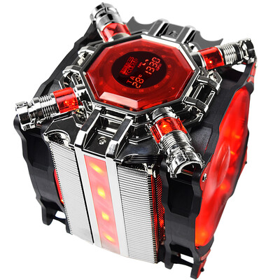 PCCooler (PCCOOLER) Tokai X4 куллер процессора (мультиплатформенный / поддержка АМ4 / 1151/4 тепловая труба / PWM термостат / 12см бесшумный вентилятор / смазка в комплекте)
PCCooler (PCCOOLER) Tokai X4 куллер процессора (мультиплатформенный / поддержка АМ4 / 1151/4 тепловая труба / PWM термостат / 12см бесшумный вентилятор / смазка в комплекте)