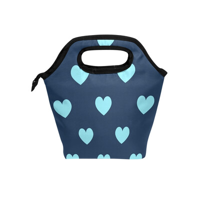Blue Loving Heart Lunch Bag Tote Travel Picnic Insulated Handbags Portable Zipper Lunch Bag Box
Blue Loving Heart Lunch Bag Tote Travel Picnic Insulated Handbags Portable Zipper Lunch Bag Box