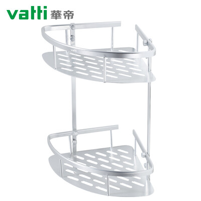 Vantage VATTI luxury bathroom pendant corner storage basket bathroom space aluminum double triangle basket 071101
Vantage VATTI luxury bathroom pendant corner storage basket bathroom space aluminum double triangle basket 071101
