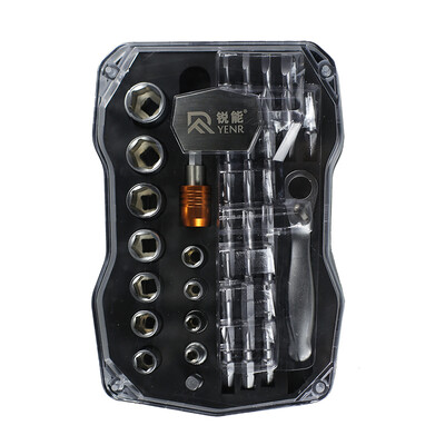 RAYENR 14 ratchet socket wrench 41 piece set 63mm ratchet screwdriver set household sleeve set screwdriver set NR0117
RAYENR 14 ratchet socket wrench 41 piece set 63mm ratchet screwdriver set household sleeve set screwdriver set NR0117
