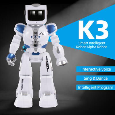 Smart Intelligent Robot Alpha Robot K3 Hydroelectric Hybrid Intelligent Robot RCSound Control Singing Dancing Robot Childrens Gi
Smart Intelligent Robot Alpha Robot K3 Hydroelectric Hybrid Intelligent Robot RCSound Control Singing Dancing Robot Childrens Gi