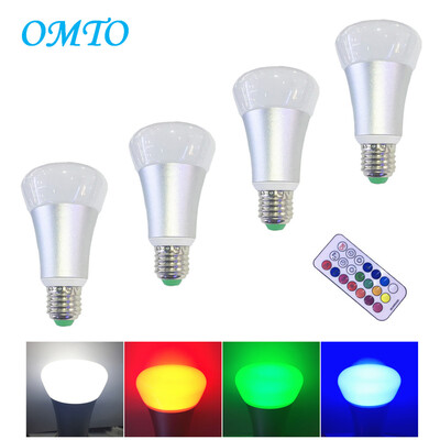 OMTO 4PCS E27 10W A19 RGBW Color Changing LED Light Bulbs with Timing Remote Controller
OMTO 4PCS E27 10W A19 RGBW Color Changing LED Light Bulbs with Timing Remote Controller