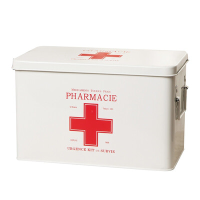 ORZ Multi-layered Family Medicine Metal Medical Box Medical First Aid Storage Box Storage Medical Gathering
ORZ Multi-layered Family Medicine Metal Medical Box Medical First Aid Storage Box Storage Medical Gathering
