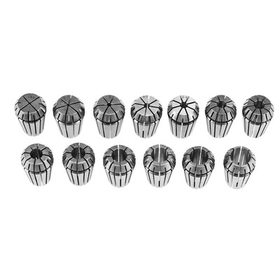 ER20 13PCS Set 1-13mm Spring Collet Metric CNC Workholding Engraving Milling Lathe Tool
ER20 13PCS Set 1-13mm Spring Collet Metric CNC Workholding Engraving Milling Lathe Tool