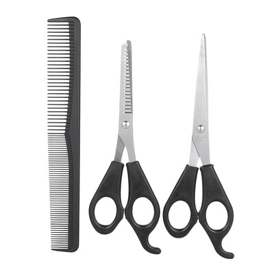 3Pcsset Hair Cutting Thinning Scissors Set Hair Scissors Hair Comb Set Professional Hairdressing Shears With Hair Comb
3Pcsset Hair Cutting Thinning Scissors Set Hair Scissors Hair Comb Set Professional Hairdressing Shears With Hair Comb